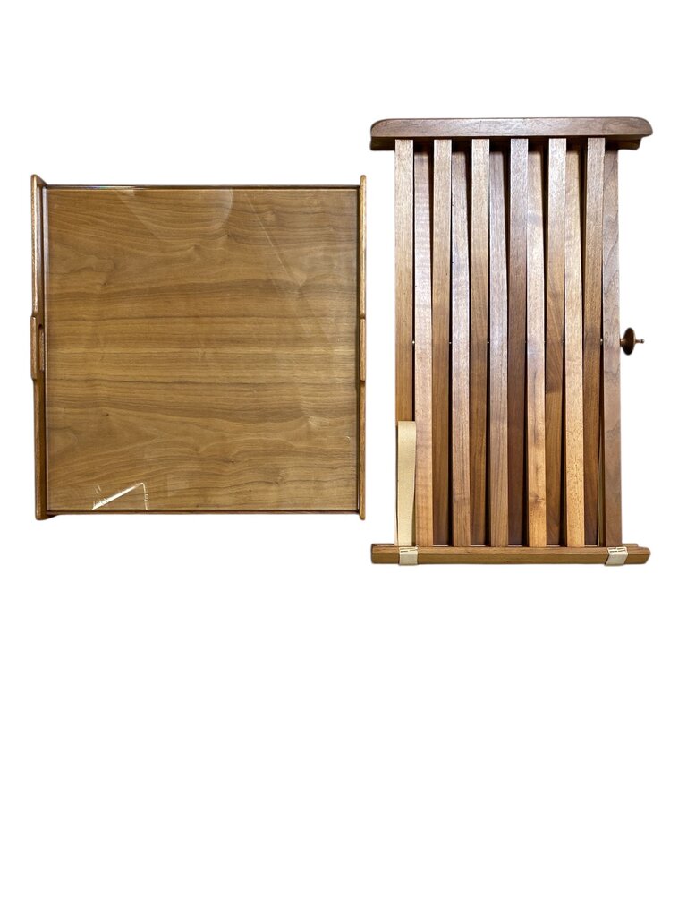 UBER RARE Drexel Kipp Stewart Walnut Tray End Table - Exceptional!