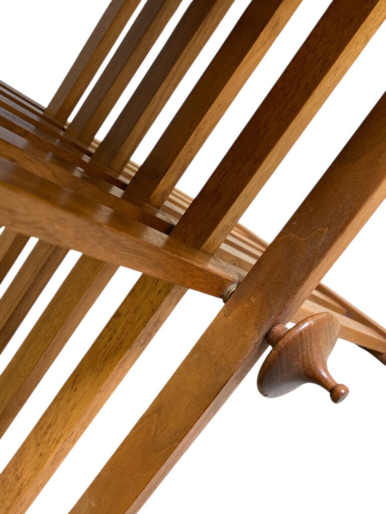 UBER RARE Drexel Kipp Stewart Walnut Tray End Table - Exceptional!