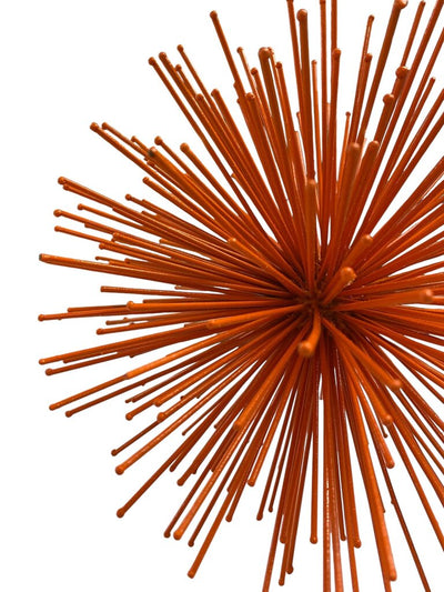 Mid Century Orange Sea Urchin