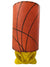 Yellow Ceramic Butterfly Lamp with Custom Handmade Shade