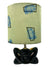 Teal Ceramic Butterfly Lamp with Custom Handmade Shade