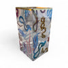 Seletti Toilet Paper Tall Square Glass Vase In Neutrals by