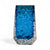 70's Blue Coffin Glass vase by Geoffrey Baxter for Whitefriars