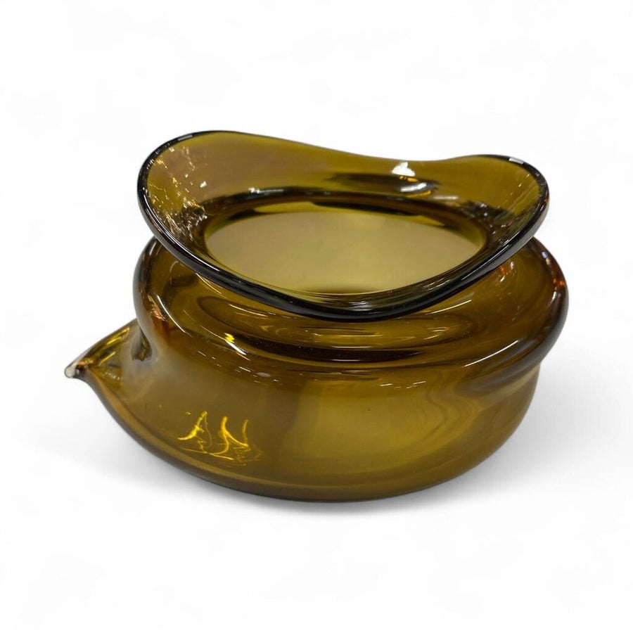 Deflated Bowl #6 Small by Sticky Glass - Signed Sticky 2024