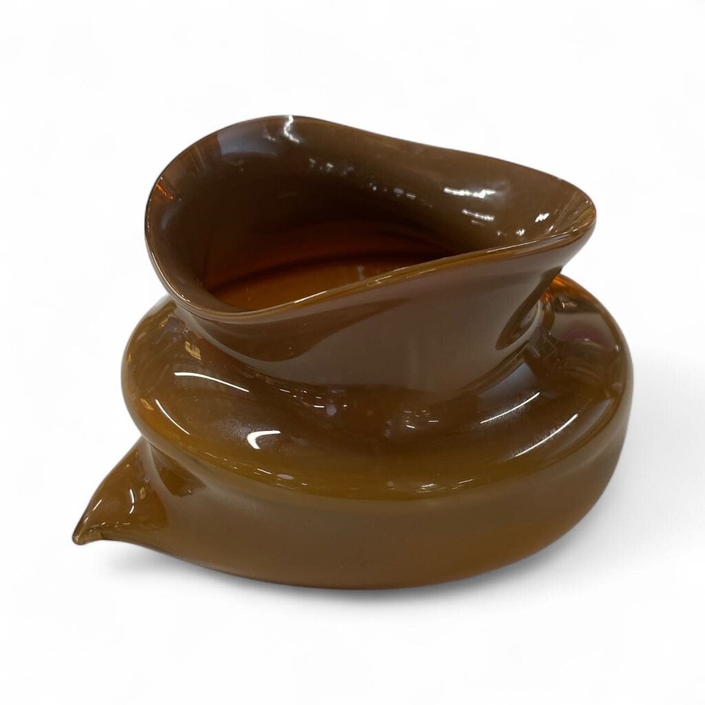 Deflated Bowl #6 Small by Sticky Glass - Signed Sticky 2024