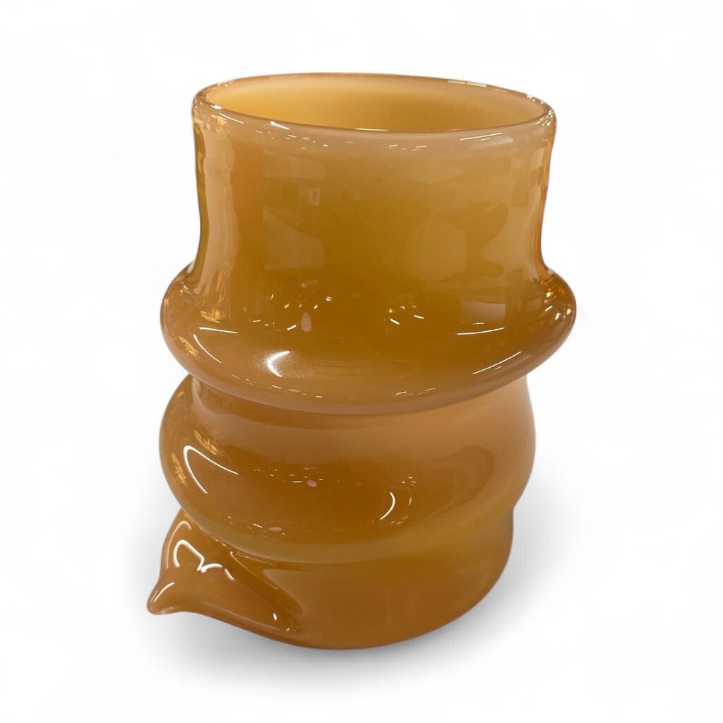 Deflated Cup #1 by Sticky Glass - Signed Sticky 2024