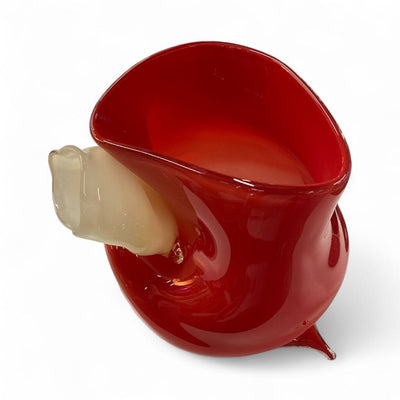 Stuck Together Glass Centerpiece by Sticky Glass signed Sticky 2024