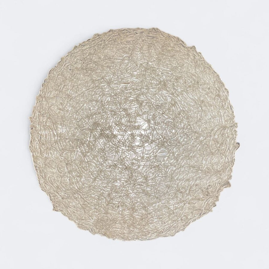 Vintage Spun Lucite Hanging Swag Lamp