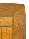 Lane Walnut Mid Century Table with Burl Insets (companion table also available in store)