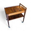 Mid Century Rosewood Serving Cart Circa 1960