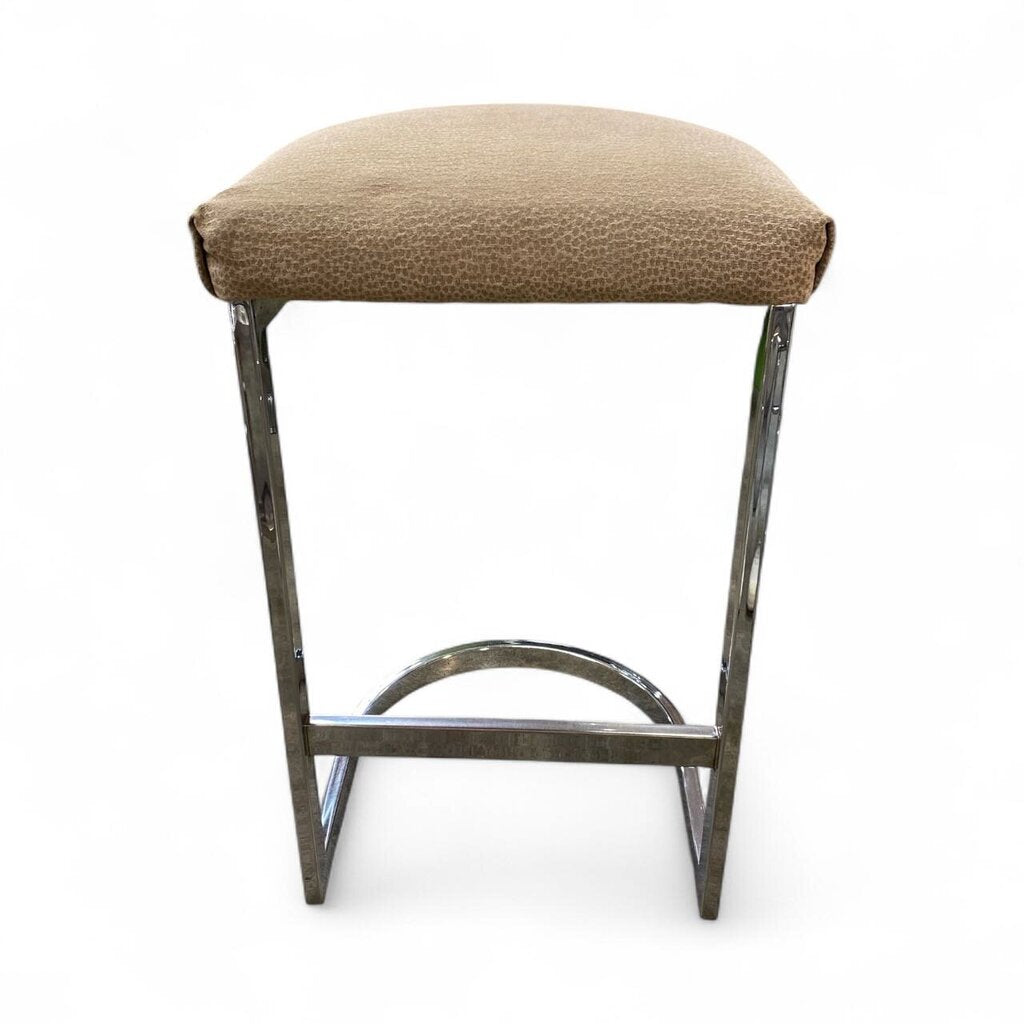 Mid Century Set of 3 Cantilevered Counter Stools