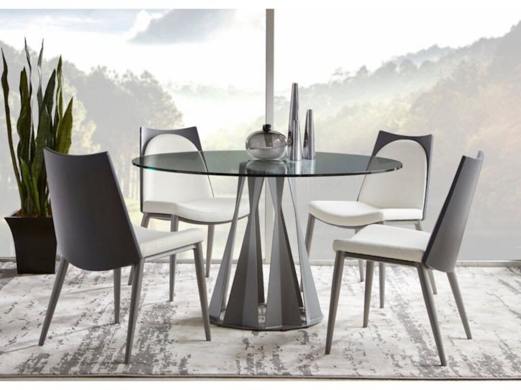 Elite Modern 48" Round Dining Table by Grossman Furniture