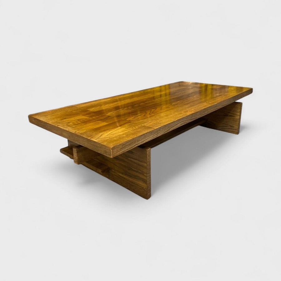 Mid Century Lane #1448 Construction Coffee Table in Oak
