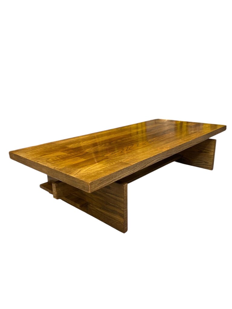 Mid Century Lane #1448 Construction Coffee Table in Oak