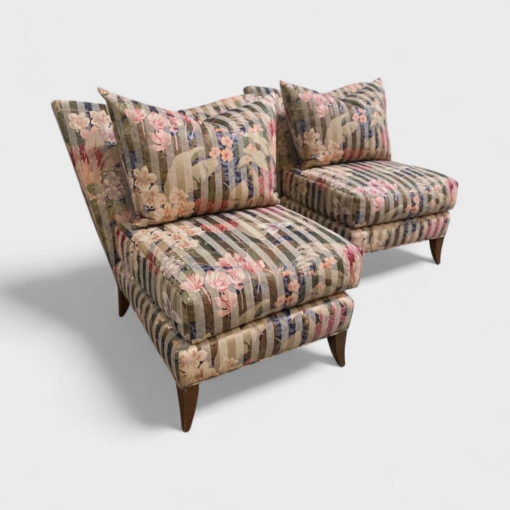 Postmodern "Swaim" Club Chairs by John Mascheroni