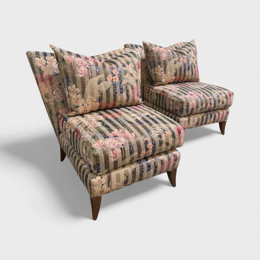 Postmodern "Swaim" Club Chairs by John Mascheroni