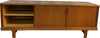 Mid Century Danish Modern Teak Sideboard by Henning Kjaernulf 1960