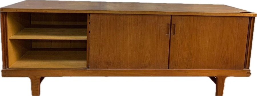 Mid Century Danish Modern Teak Sideboard by Henning Kjaernulf 1960