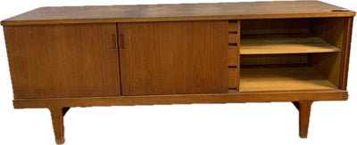 Mid Century Danish Modern Teak Sideboard by Henning Kjaernulf 1960
