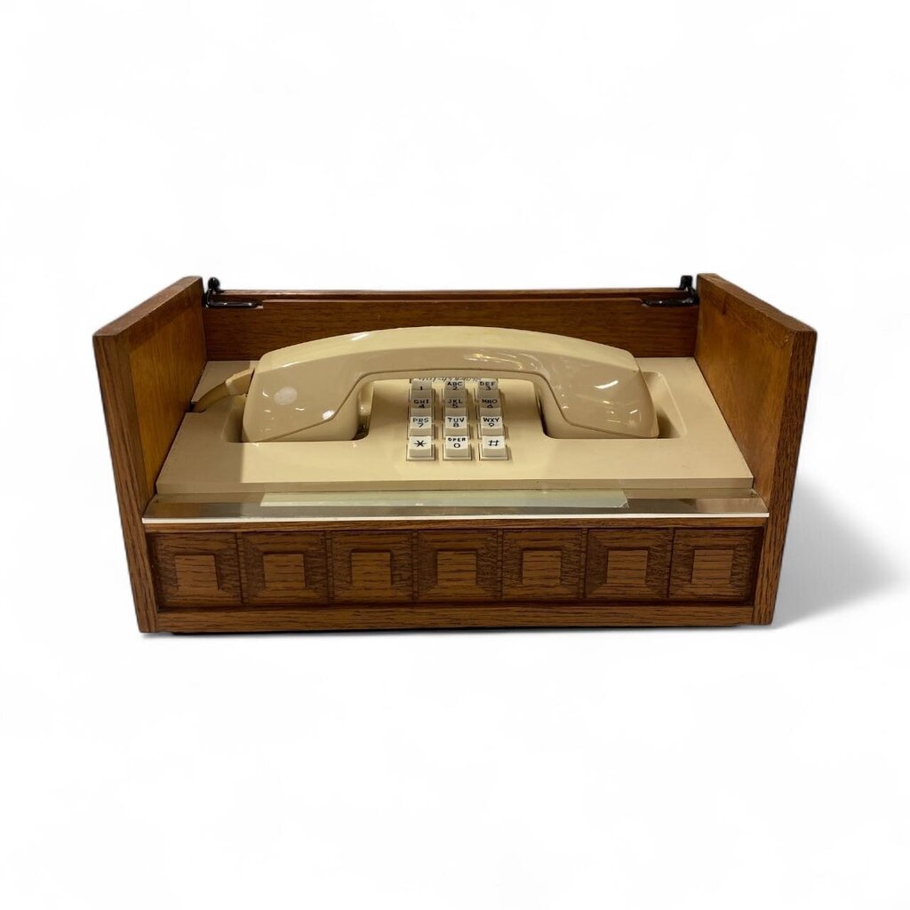 Mid Century 1970's Western Electric Stowaway Desk Phone