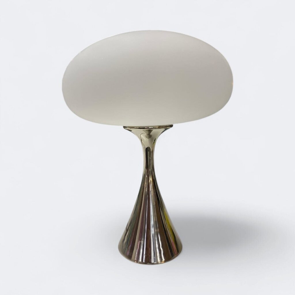 Mid Century Laurel Mushroom Lamp in Chrome