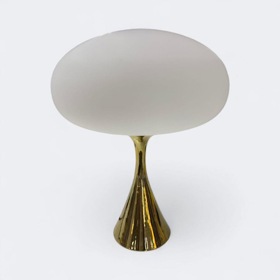 Mid Century Laurel Mushroom Lamp in Brass