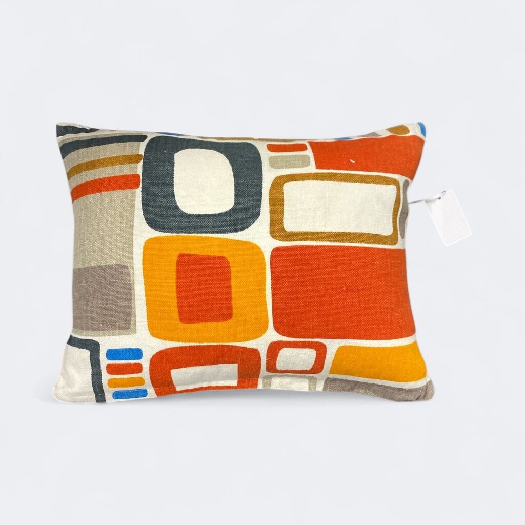 Fabulous Vintage Ikea MOD Throw Pillow with Down Insert