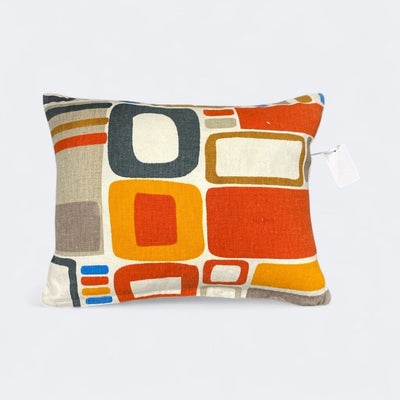 Fabulous Vintage Ikea MOD Throw Pillow with Down Insert