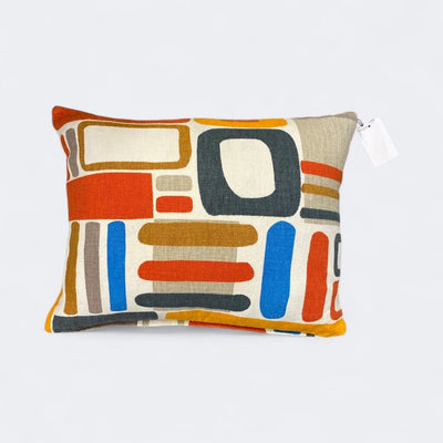 Fabulous Vintage Ikea MOD Throw Pillow with Down Insert