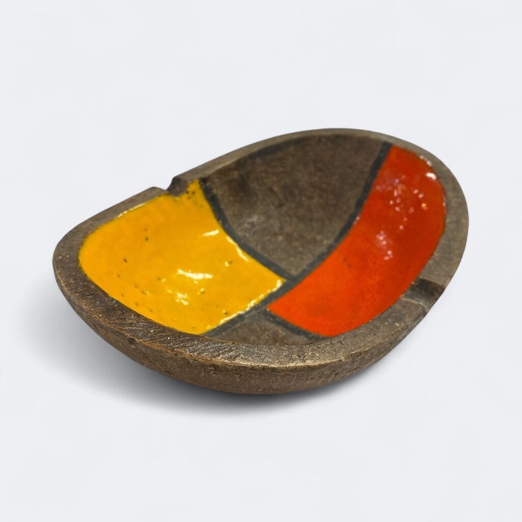 Bitossi MONDRIAN Italian Mid Century Ceramic Ashtray