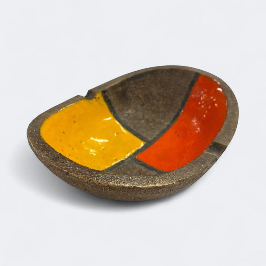 Bitossi MONDRIAN Italian Mid Century Ceramic Ashtray