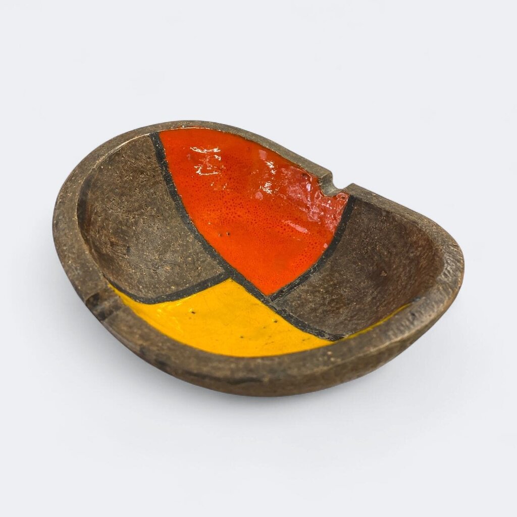 Bitossi MONDRIAN Italian Mid Century Ceramic Ashtray