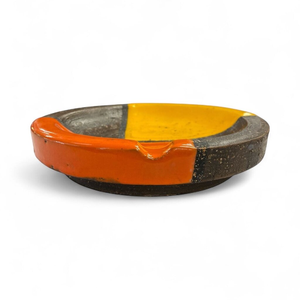 Bitossi MONDRIAN Italian Mid Century Ceramic Ashtray