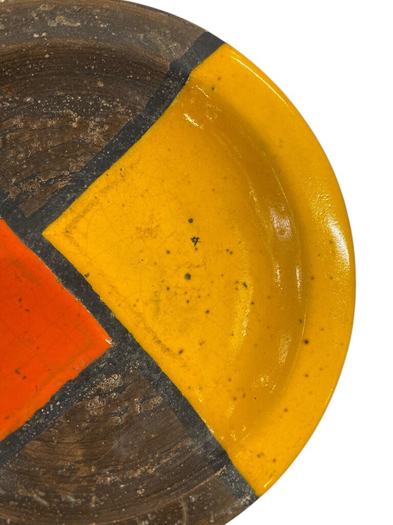 Bitossi MONDRIAN Italian Mid Century Ceramic Ashtray