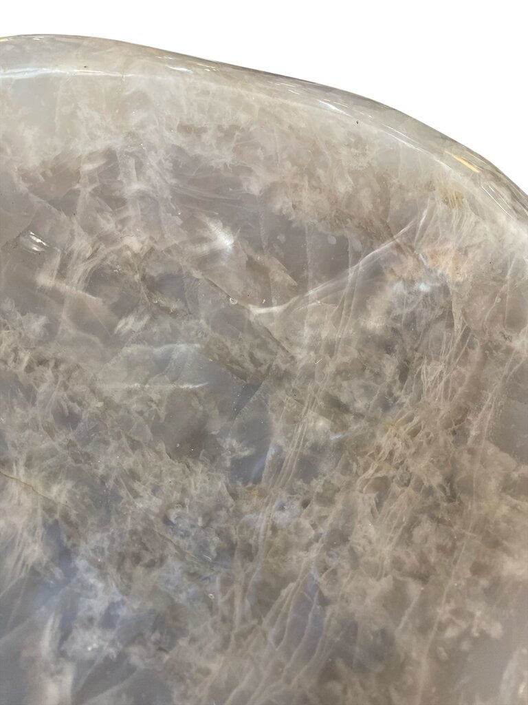 Monumental Polished Agate Bowl