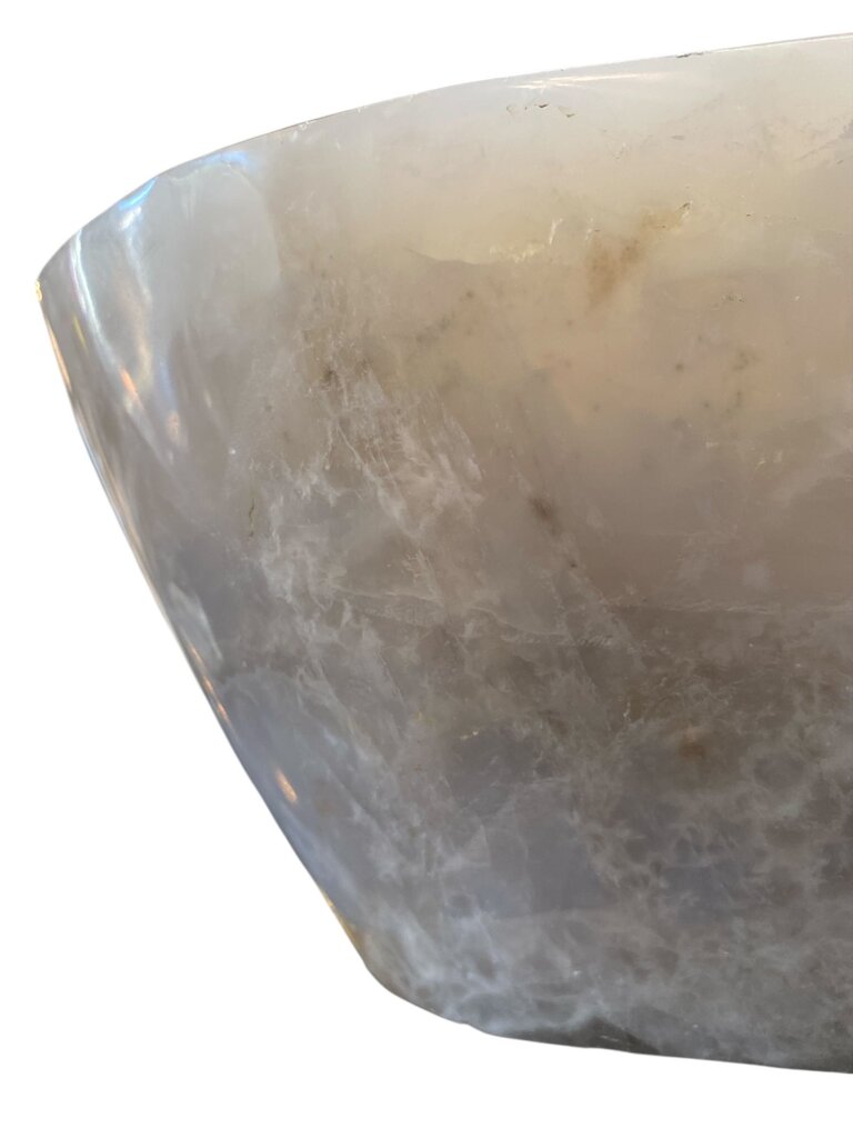 Monumental Polished Agate Bowl
