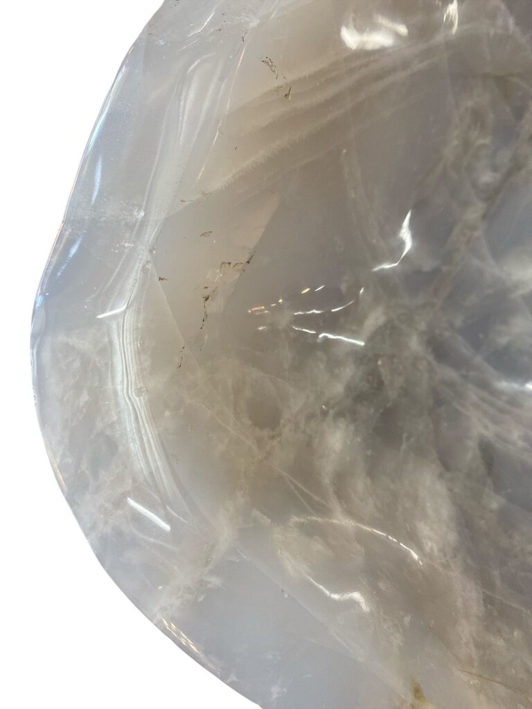 Monumental Polished Agate Bowl