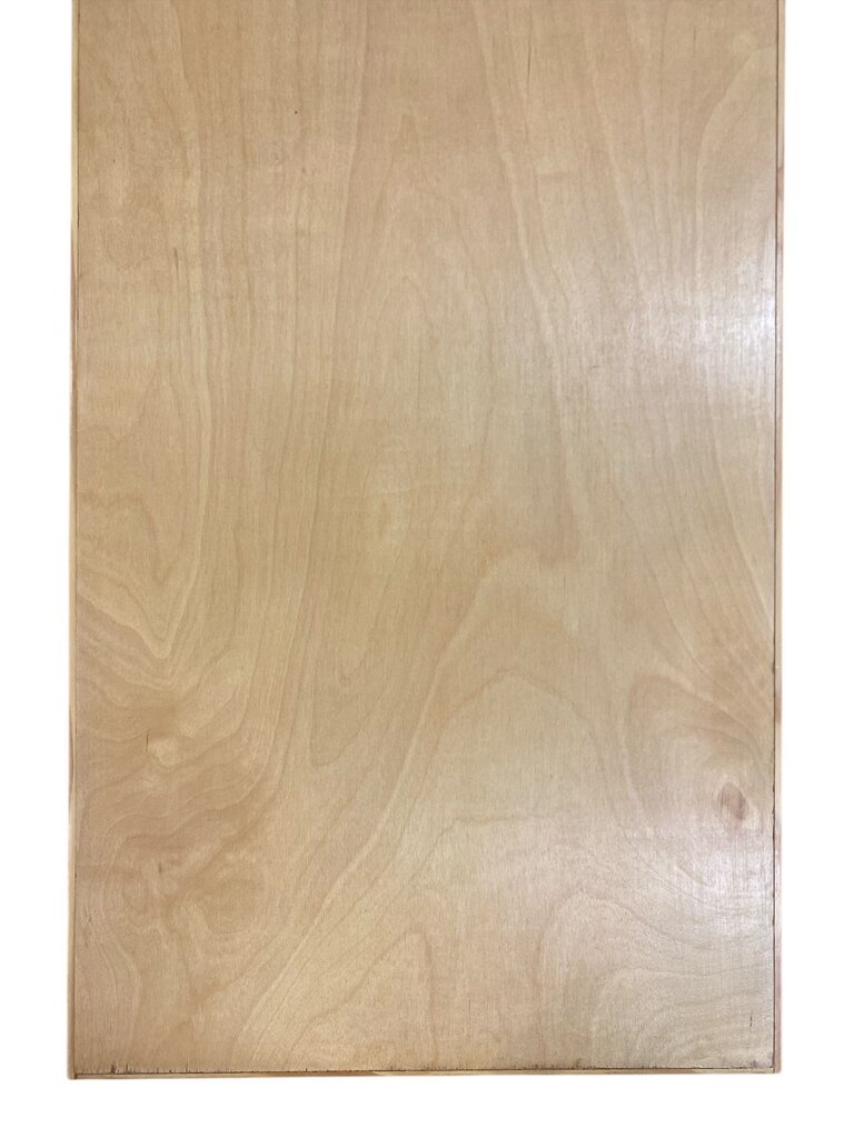 Mid Century Planner Group Iron and Maple Bench with Original Cushion