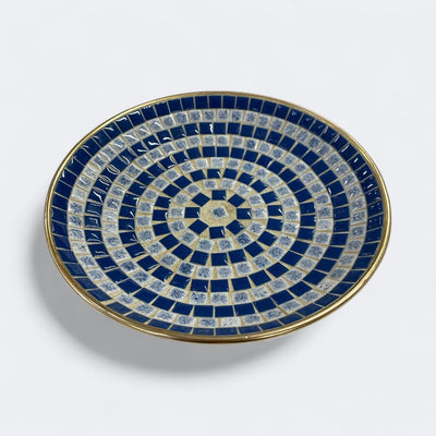Mid Century Tile Bowl Mosiac
