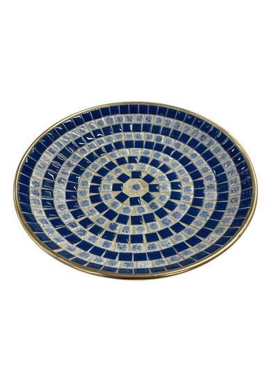 Mid Century Tile Bowl Mosiac