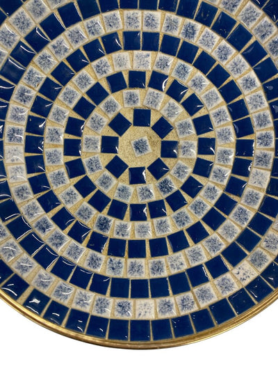 Mid Century Tile Bowl Mosiac
