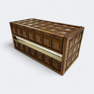 Mid Century Cased Telephone in Cool Pattern