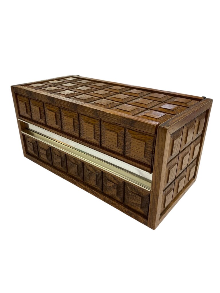 Mid Century Cased Telephone in Cool Pattern