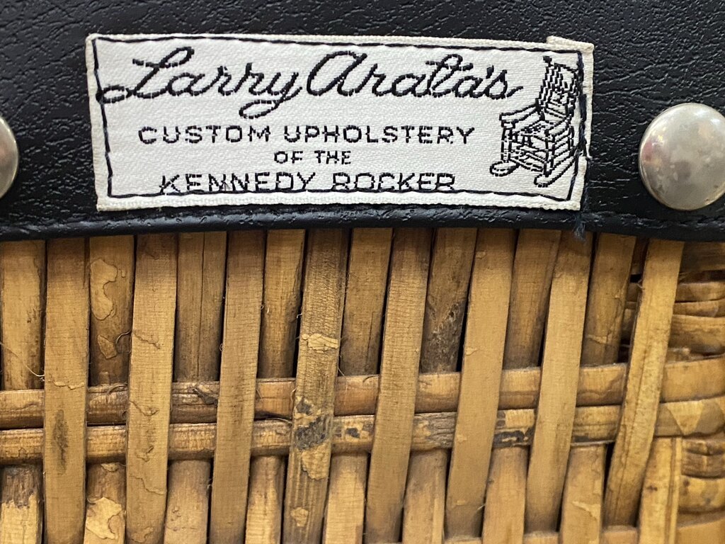 Larry Arata Replica JFK Rocking Chair in Black