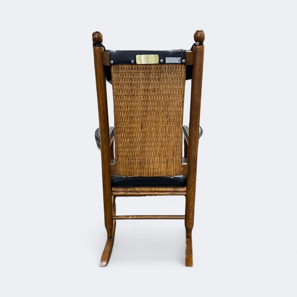 Larry Arata Replica JFK Rocking Chair in Black