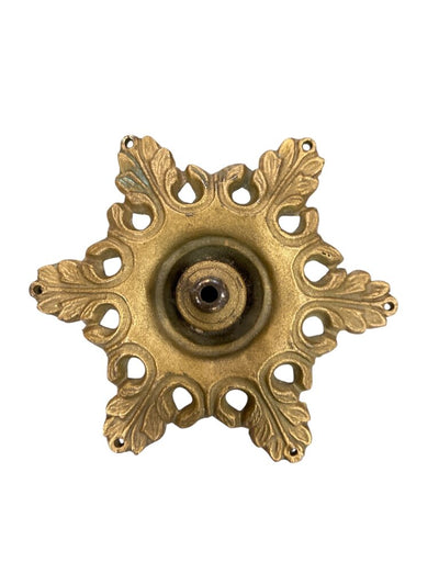 Hollywood Regency Figura Three Graces Posts Glass End Table