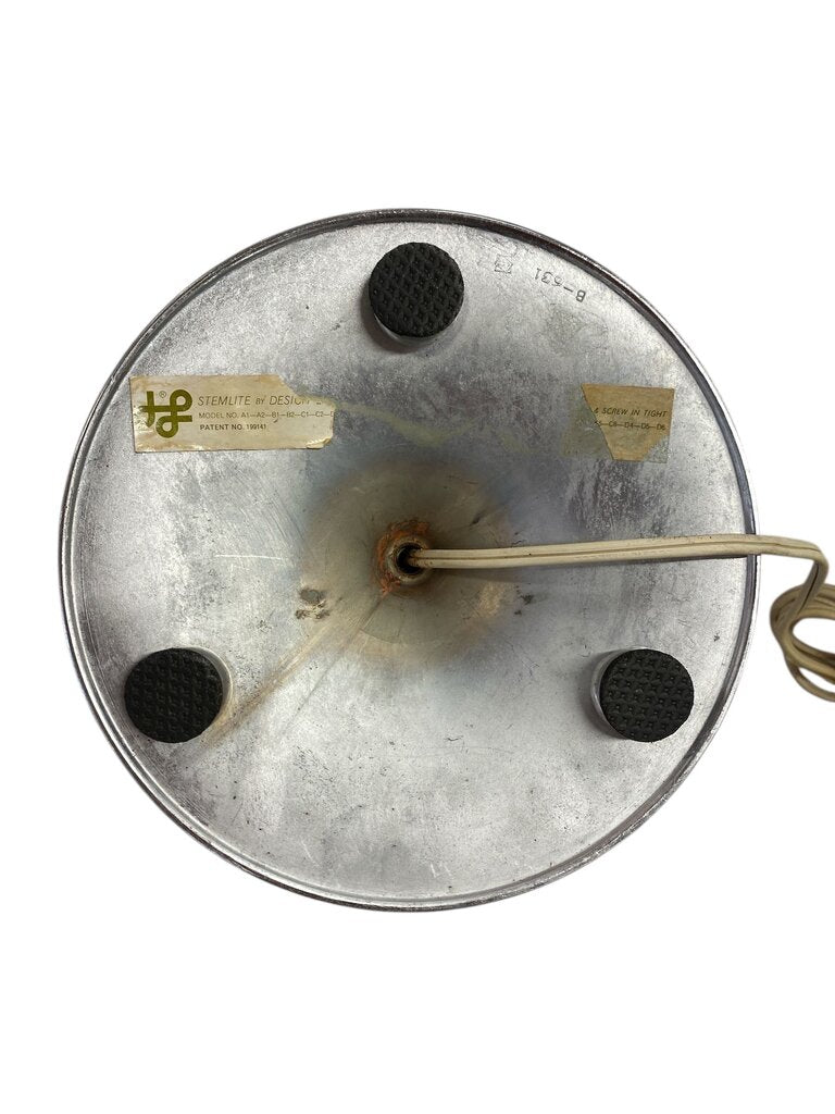 Vintage Stemlite Mushroom Table Lamp in Good Working Order