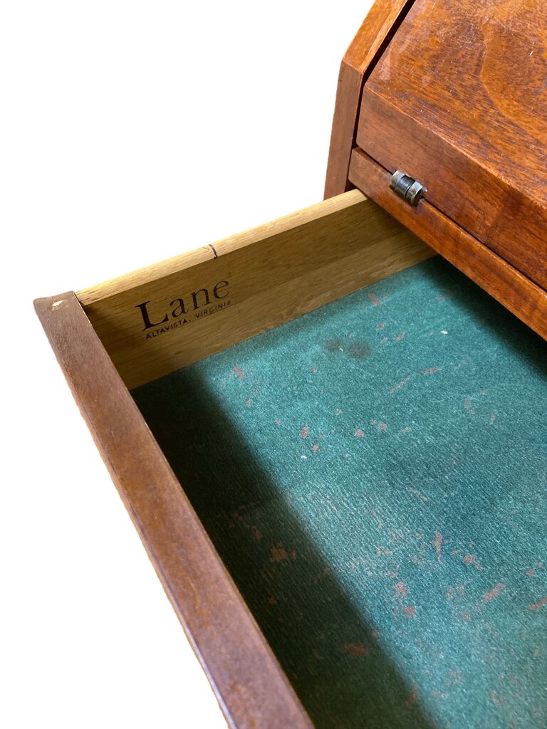 Mid Century Lane Walnut Secretary Desk