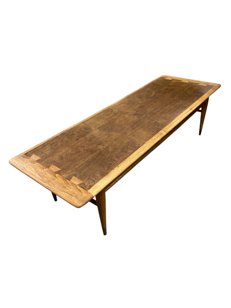 Mid Century Modern Lane Acclaim Walnut Coffee Table