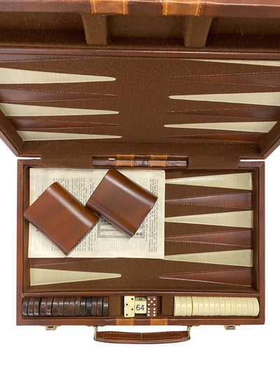 Mid Century Backgammon Game